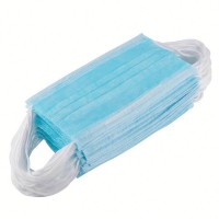 3 PLY Non Woven Disposable Surgical Medical Face Mask With Earloop